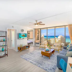 Waikiki Upscale 1 Bedroom - Ocean Views - Parking , Honolulu United States